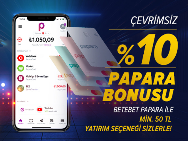 Betebet Haftalık Cashback